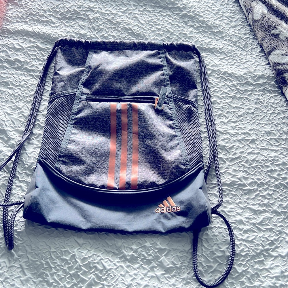 Brand new adidas back pack. Rose gold.